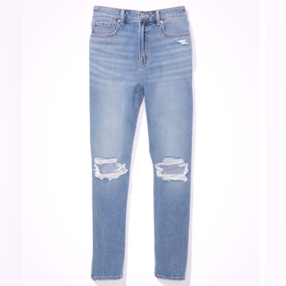 American Eagle Outfitters Denim - American Eagle Ripped Mom Jeans